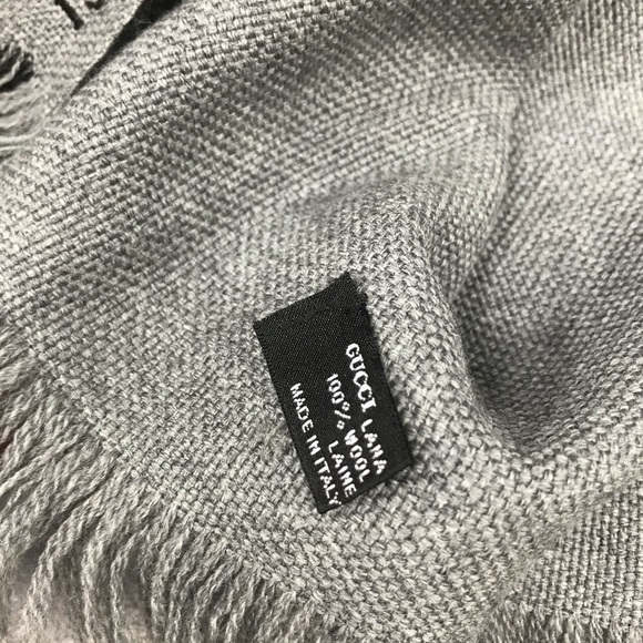 GUCCI WOOL SCARF EXCELLENT CONDITION - Picture 3 of 6